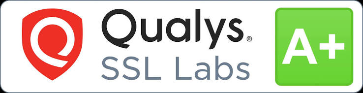 Qualys SSL Labs A+ rating