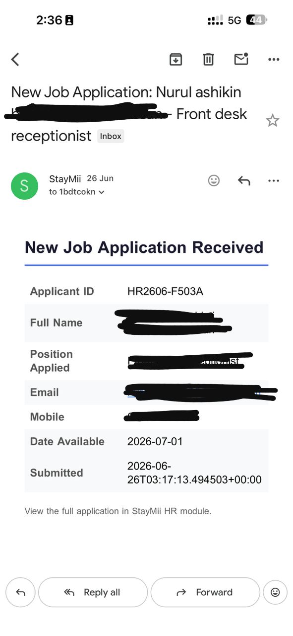 WWT Account Verification — real TelegramEmailBot screenshot